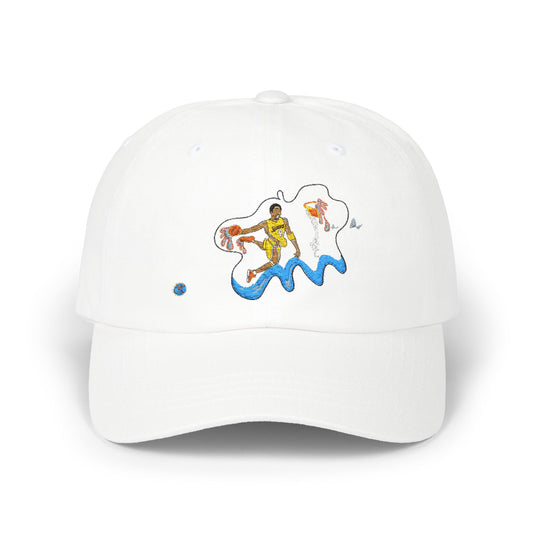 Classic Dad Cap with Surfer Design, Perfect for Summer Adventures, Beach Days, Gift for Dad, Casual Wear, Outdoor Activities