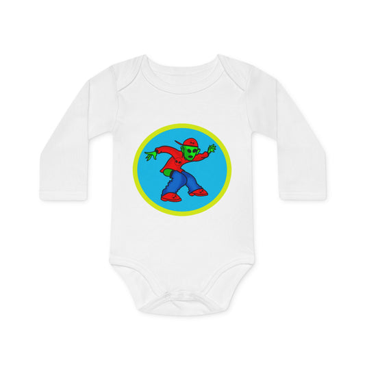 Baby Long-Sleeve Organic Bodysuit