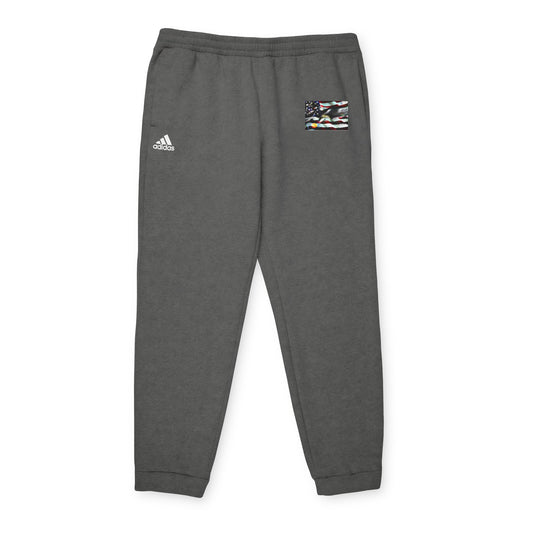 Adidas Fleece Joggers – Charcoal Casual Athletic Sweatpants