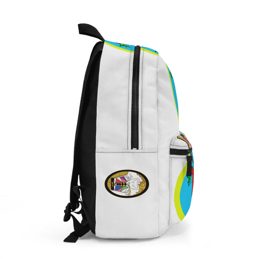 Alien-Inspired Backpack, Cool Kids' Bag, Fun School Accessory, Trendy Travel Companion, Perfect for Halloween and Parties