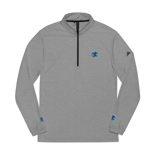 Adidas® Embroidered Quarter-Zip Pullover - Stylish Sportswear, Athletic Outerwear, Casual Comfort, Perfect for Gifts, Active Lifestyle