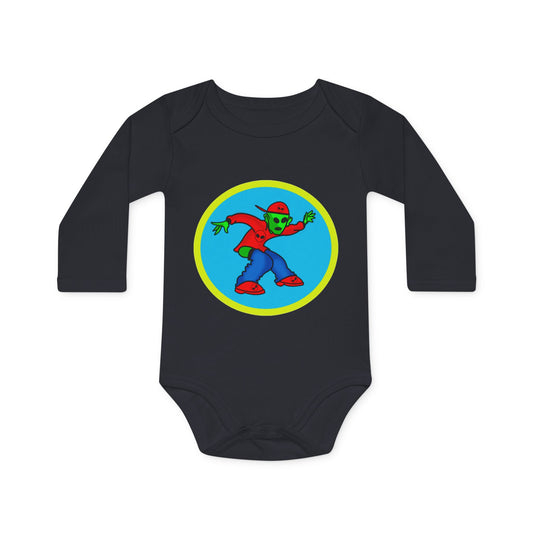 Baby Long-Sleeve Organic Bodysuit